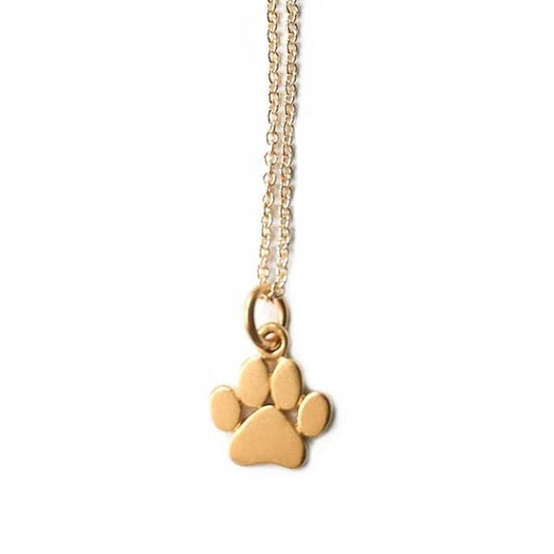 Explosive jewelry pet paw dog paw animal footprint cat paw necklace