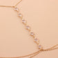 Jewelry Sexy Personality Bikini Bra Body Chain Ladies Body Body Acrylic Rhinestone Accessories