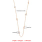 Niche Design Sense Necklace Simple Versatile Temperament Jewelry Imitation Pearl Clavicle Chain Sweater Chain Necklace Female