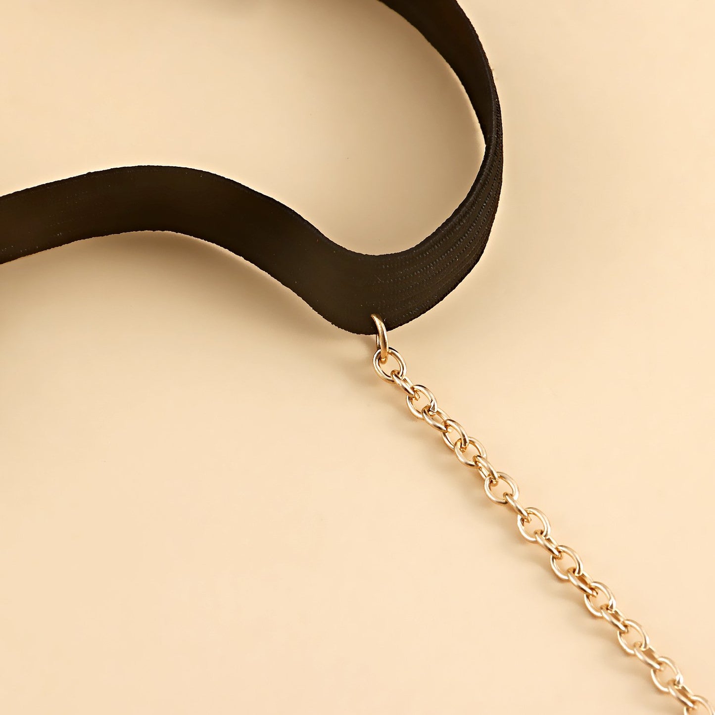 Jewelry Bohemian Black Butterfly Geometric Chain Thigh Accessories Female Elastic Rope Leg Chain