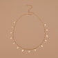 Fashion Drop Shape Pendant Clavicle Chain Necklace Choker Jewelry