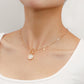 Jewelry Fashion Creative Fritillary Pendant Necklace Sweater Chain Female Trendy Cool Gentle Design Necklace