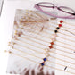 Simple four-leaf clover glass diamond jewelry metal chain sunglasses chain non-slip mask decorative hanging chain