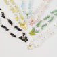 N9967 Net Red Necklace Female Xiaoxiang Retro Contrast Color Collarbone Necklace Imitation Pearl Butterfly Beaded Necklace