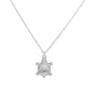 Jewelry Bohemian Little Turtle Necklace Pendant Electroplated Gold Silver