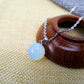 Over Eagle Opal Clavicle Chain Spherical Natural Stone Pendant Necklace Jewelry Birthstone Series Direct Supply