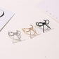 Temperament Girl Bowknot Earbone Clip Simple Sweet Cute No Pierced Earrings Ear Clip
