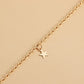 Jewelry punk double star crescent pendant small incense chain belt waist chain women