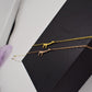Personality Creative Simple Titanium Steel Giraffe Necklace Clavicle Chain Female Cute Animal Jewelry