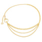 Fashion Jewelry Moon Multilayer Metal Chain Waist Chain Belt Hip Hop Punk Sun Moon Moon Body Chain