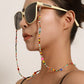Jewelry Fashion Candy Color Round Beads Beads Glasses Chain Women's Versatile Multi-purpose Non-slip Anti-lost Lanyard