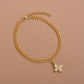 Jewelry Summer Beach Chain Foot Decoration Simple Ins Temperament Butterfly Anklet Female