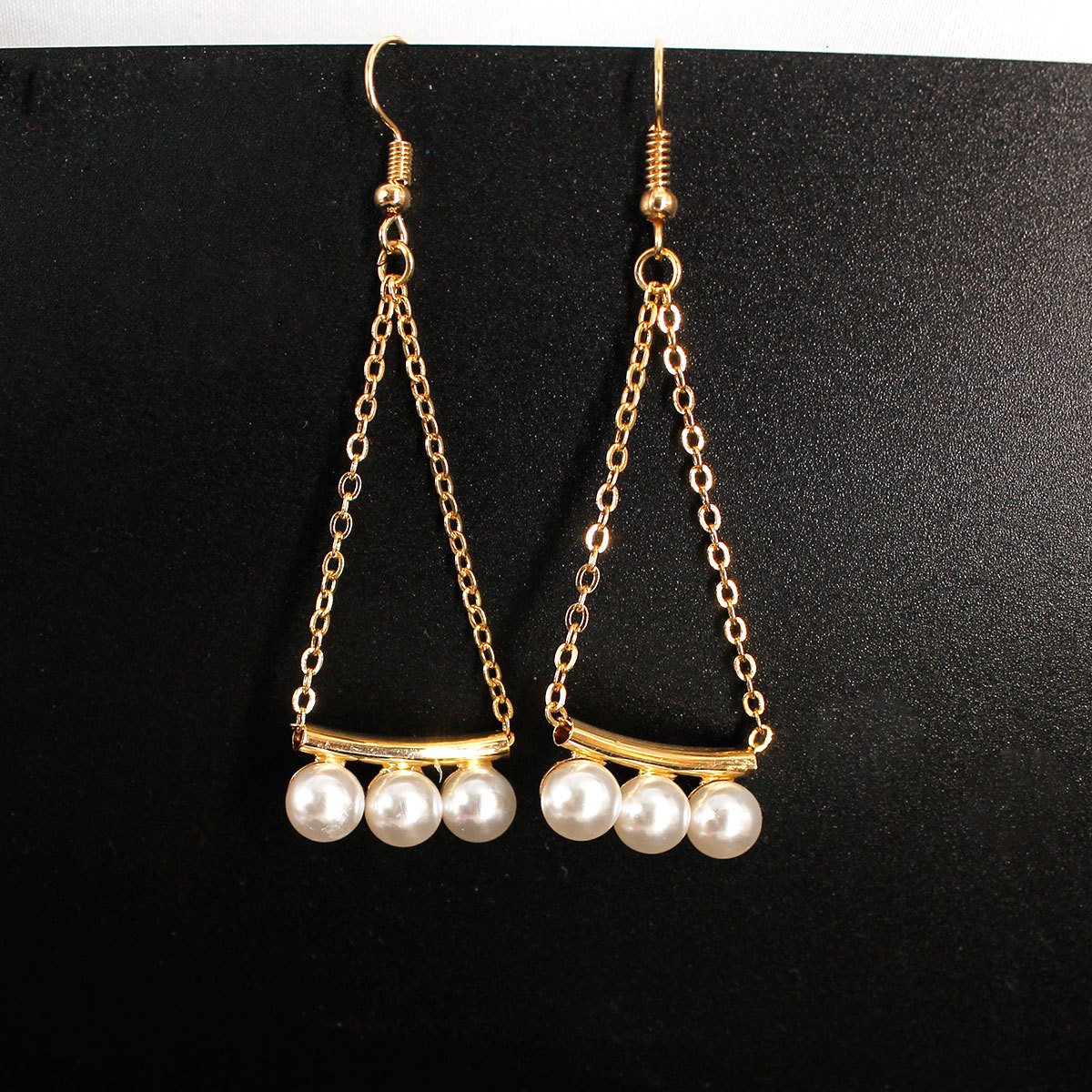 Ear Jewelry Exaggerated Fashion Freshwater Pearl Earrings Female Personality Earrings