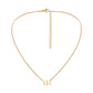 Explosive Angel Number 111999 Stainless Steel Cut Necklace Number Titanium Steel Real Gold Pendant