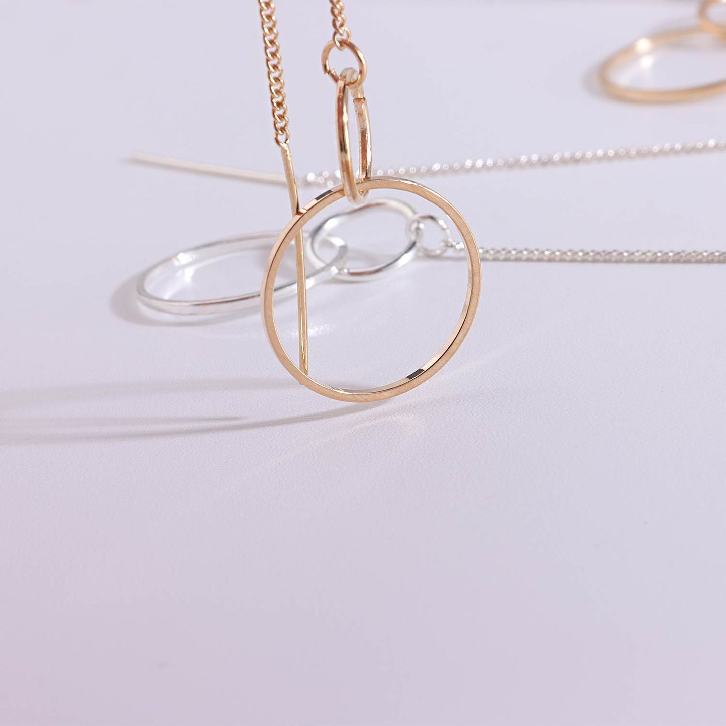 Jewelry creative geometric minimalist ring earrings earrings fashion handmade tassel earrings ear wire