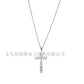 Accessories Small Letters MerryChrismas Necklace Women's Cross Necklace Women