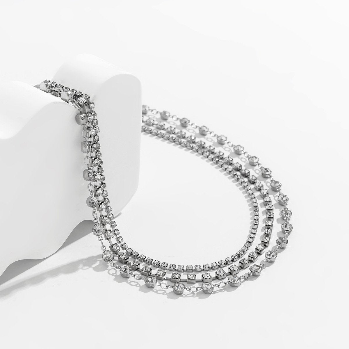 Jewelry Fashion Street Shooting Diamond Chain Bridal Headwear Personality Creative Diamond Tassel Hair Accessories Female