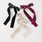 F5272 Autumn and Winter Temperament Flannel Personality Rhinestone Spring Clip Bowknot Light Luxury Retro Rhinestone Lengthening Hair Clip