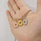 accessories sun flower necklace women sunflower pendant