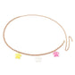 Jewelry bungee disco cool girl transparent jelly color acrylic bear pendant waist chain pants chain