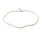 White Ocean Elements Round Broken Shell Conch Choker Beach Vacation Items Jewelry