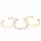 Fashion Pop Bracelet Five-Layer Water chestnut Polished Geometric Opening Couple Bracelet Jewelry