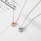 Creative Fashion Stainless Steel Handcuffs Pendant Simple Personality Necklace Jewelry