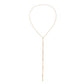 Jewelry Sexy Long Tassel Eye Sequin Necklace Simple Imitation Pearl Single Layer Y Shape Necklace