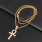 eaby Egyptian Ankh key pendant hip-hop necklace jewelry for men and women