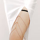 Fashion jewelry personalized night style body chain simple sexy full diamond multi-layer leg chain babes
