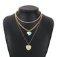 N152 Jewelry Chain Claw Chain Exaggerated Necklace Drip Oil Love Tai Chi Gossip Creative Necklace