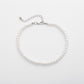 Jewelry Versatile Single Layer Beach Simple Foot Decoration Temperament Niche Imitation Pearl Handmade Anklet