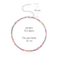 Jewelry Bohemian ethnic color rice bead necklace female fashion temperament necklace clavicle chain