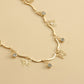 Jewelry Exquisite Hollow Butterfly Zircon Diamond Pendant Pants Bag Chain Female Ins Splicing Metal Chain Clothing