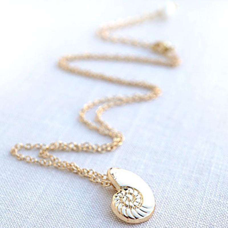 Beach Love Seaside Conch Girl Shell Necklace Export Jewelry