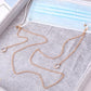 Rhinestone mask hanging chain glasses chain anti-lost glasses rope silicone non-slip ring mask chain