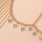 Jewelry Fashion Hair Accessories Female Headband Long Tassel Head Chain Diamond Accessories