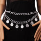 Jewelry Vintage Coin Pendant Tassel Waist Chain Feminine Double Layer Queen Embossed Body Chain