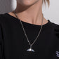 Jewelry Ladies Temperament Mermaid Tail Necklace Popular Simple Personality Necklace Clavicle Chain