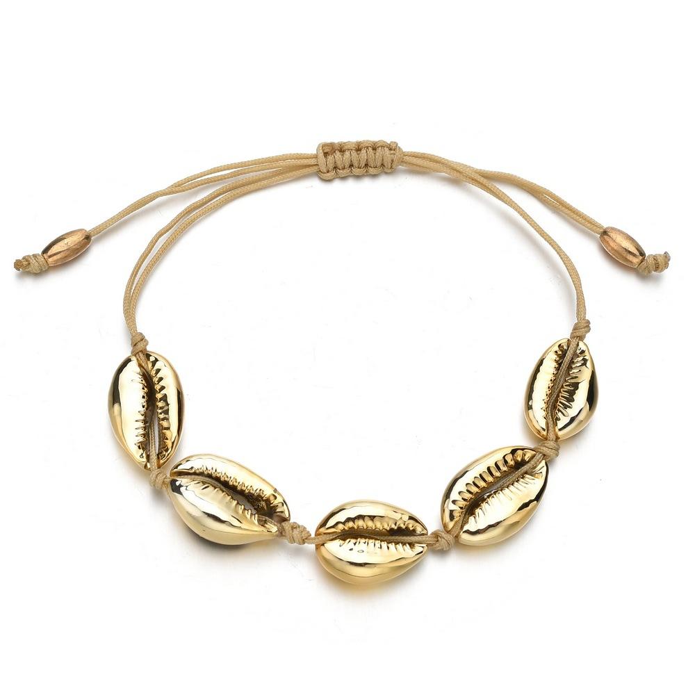 Popular Jewelry Bracelet Electroplated Shell Bracelet Simple Fashion Bracelet