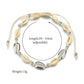 Popular simple jewelry set shell choker alloy shell knotted braided necklace female