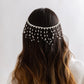 Jewelry Fashion Simple Bridal Beaded Headwear Personality Creative Imitation Pearl Tassel Hair Accessories Female