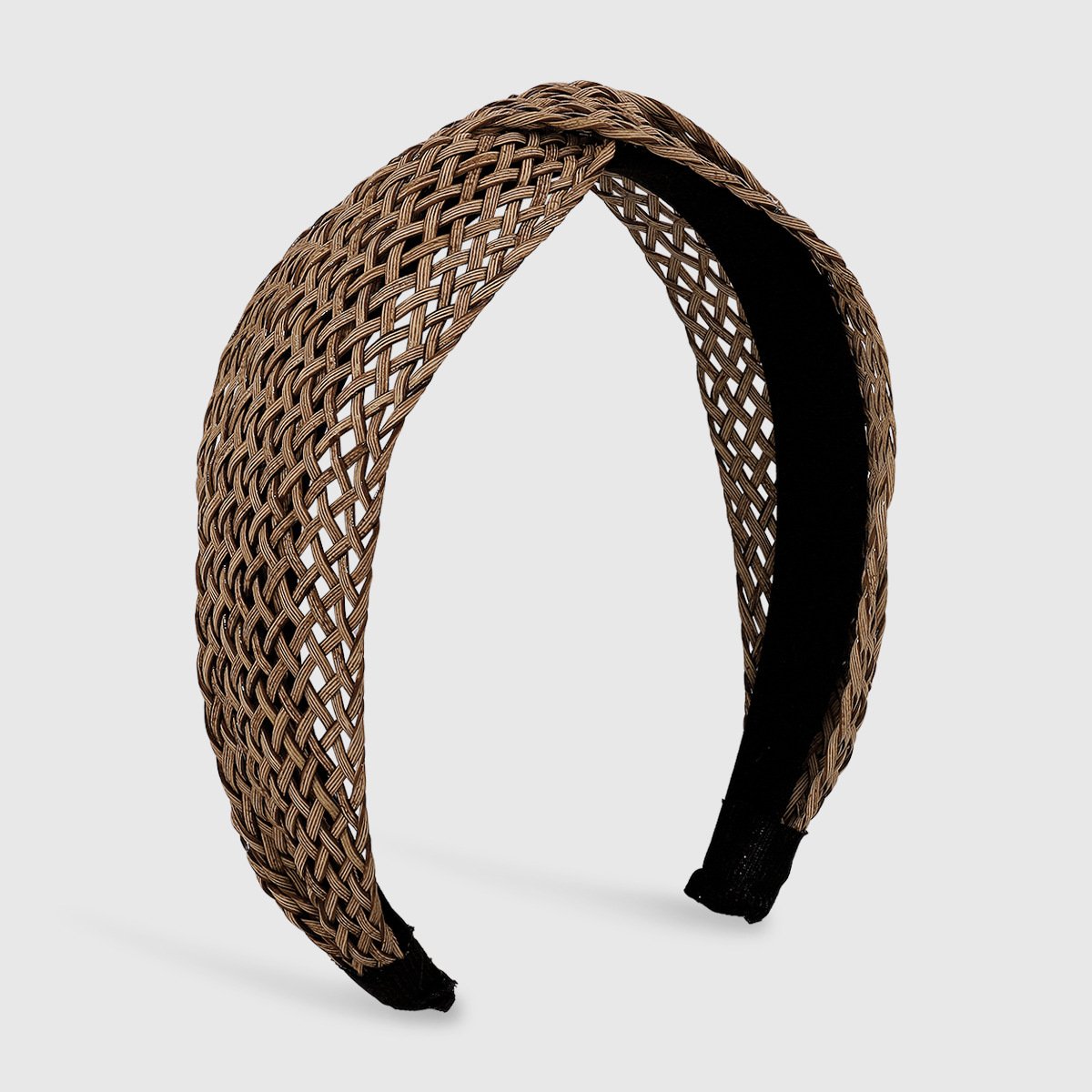 F454 Bohemian leisure vacation fashion headband weaving hollow out going out knotted creative personality headband