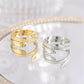 Hip Hop Open Titanium Steel Ring Snake Ring Vintage Stainless Steel Ring Jewelry