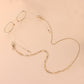 Jewelry simple temperament popular metal glasses chain fashion all-match mask anti-shake chain accessories