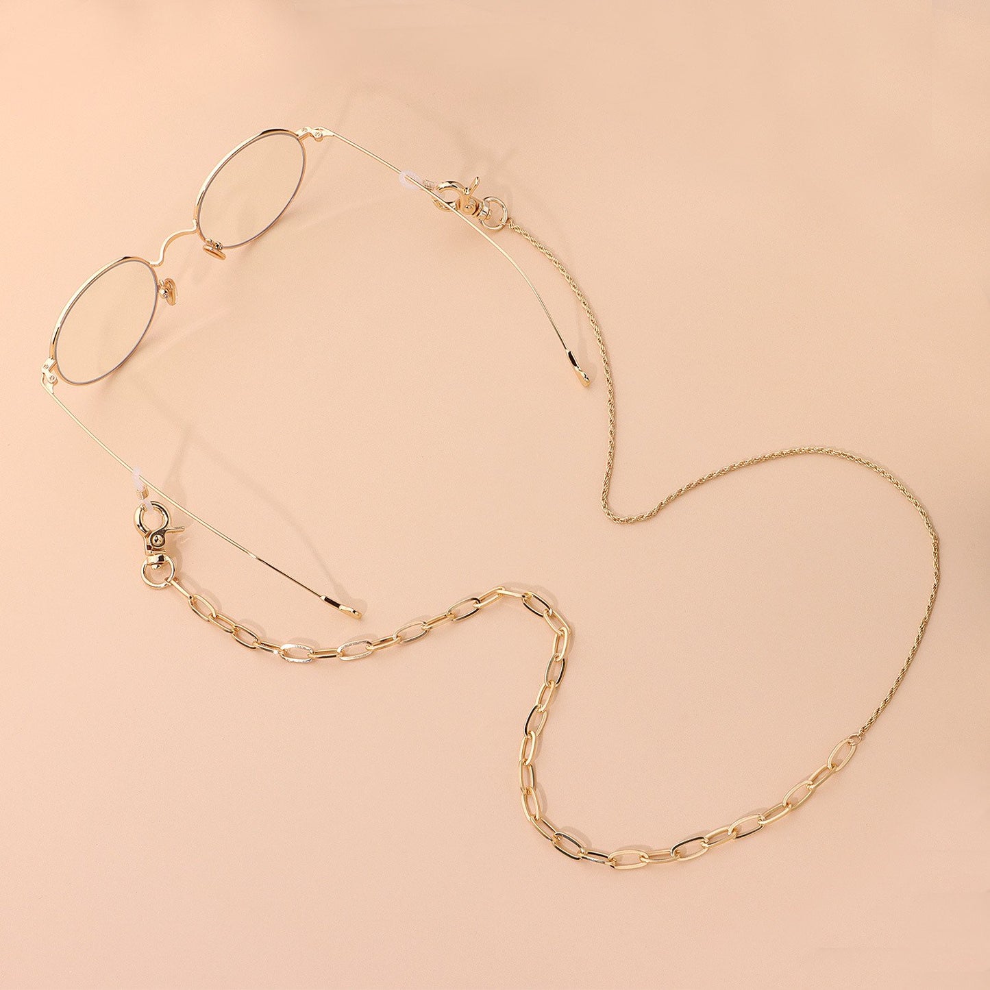 Jewelry simple temperament popular metal glasses chain fashion all-match mask anti-shake chain accessories