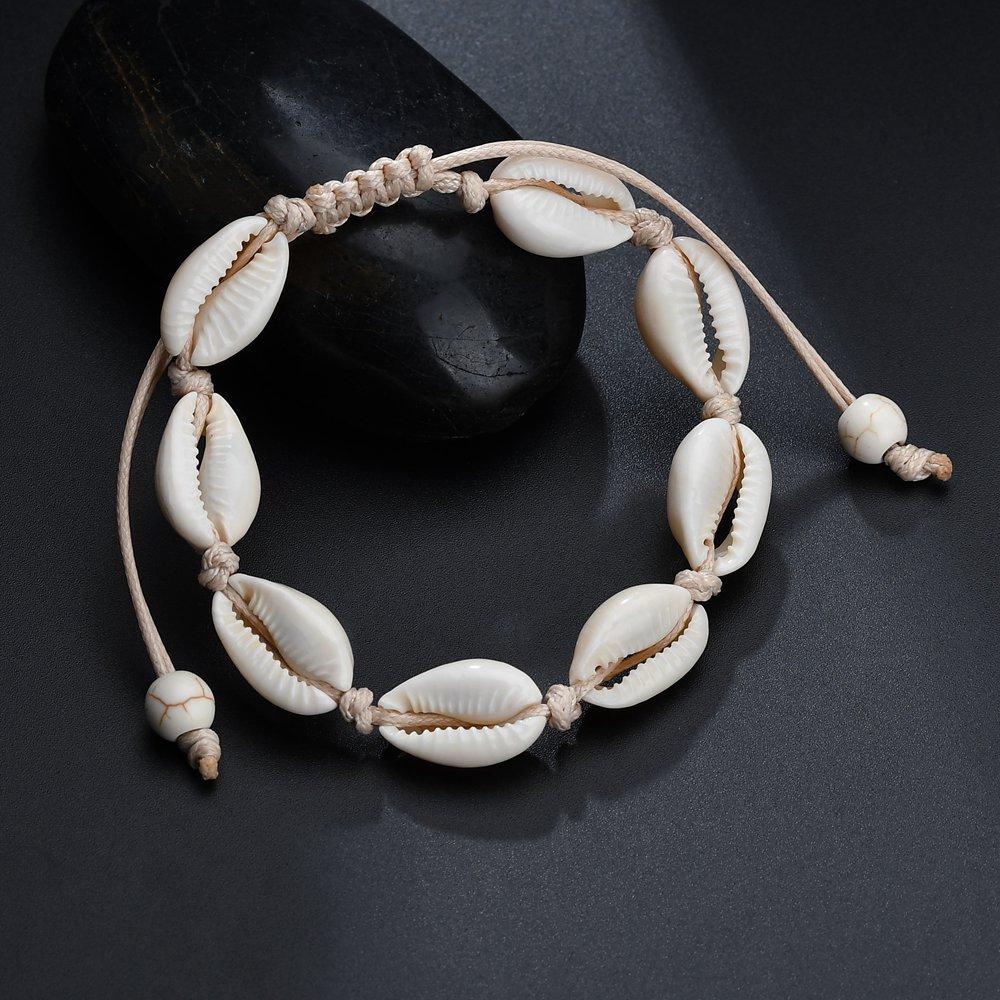 Jewelry Personality Creative Hawaii Love Casual Hand Decoration Shell Braided Bracelet