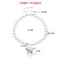 Jewelry Short Retro Metal Butterfly Pendant Necklace Female Fashion Personality Popular Pearl Necklace