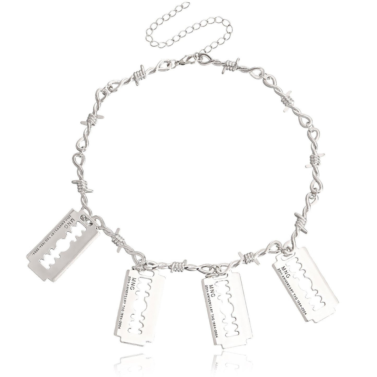 Jewelry INS Thorn Necklace Cold Texture Prickly Blade Necklace Creative Accessories