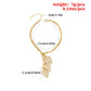 Jewelry Gold Wire Mesh Alloy Bracelet Hollow Leaf Bracelet